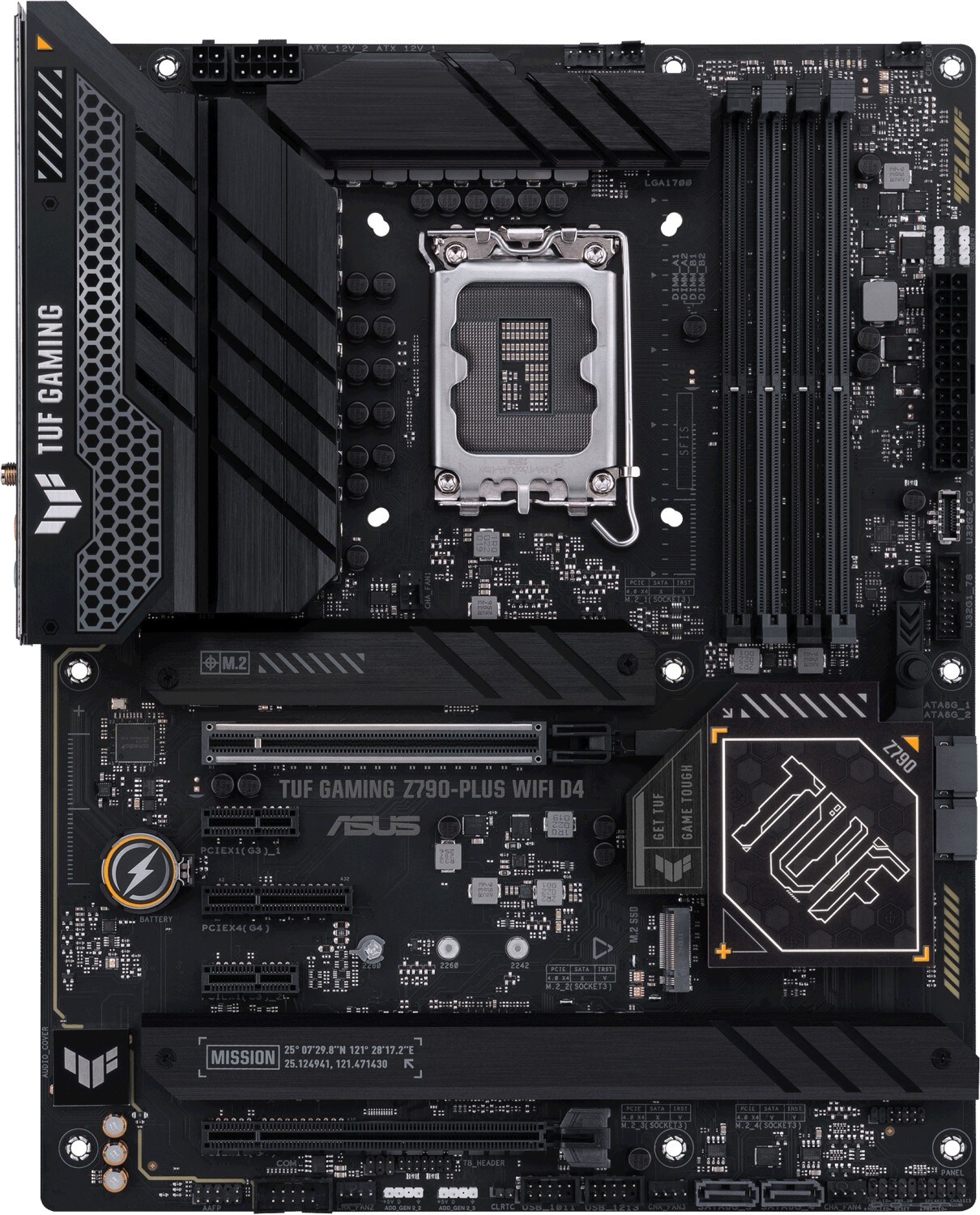 ASUS TUF Gaming Z790-Plus WIFI D4 ATX Mainboard Sockel 1700 DP/HDMI/USB-C