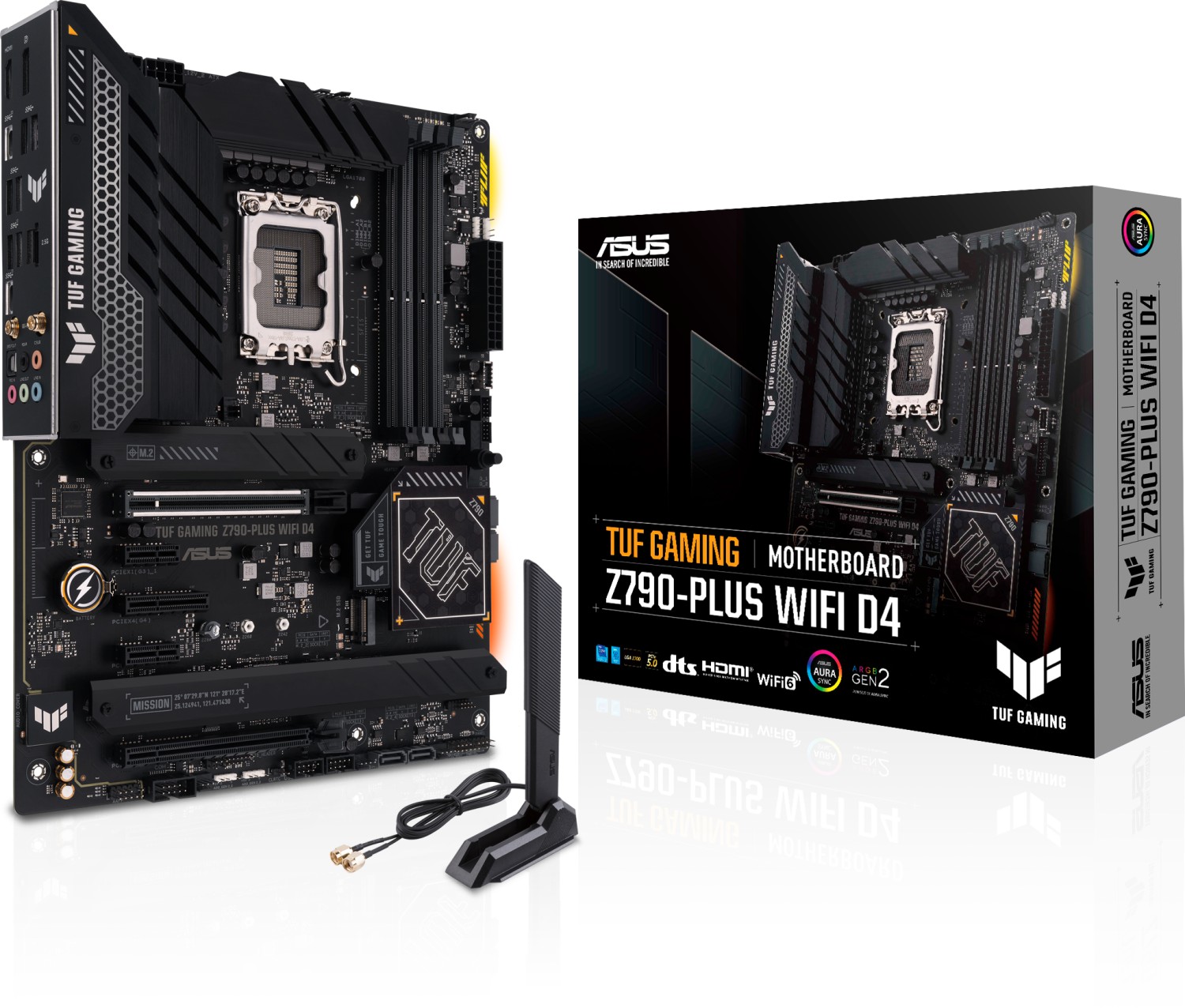 ASUS TUF Gaming Z790-Plus WIFI D4 ATX Mainboard Sockel 1700 DP/HDMI/USB-C