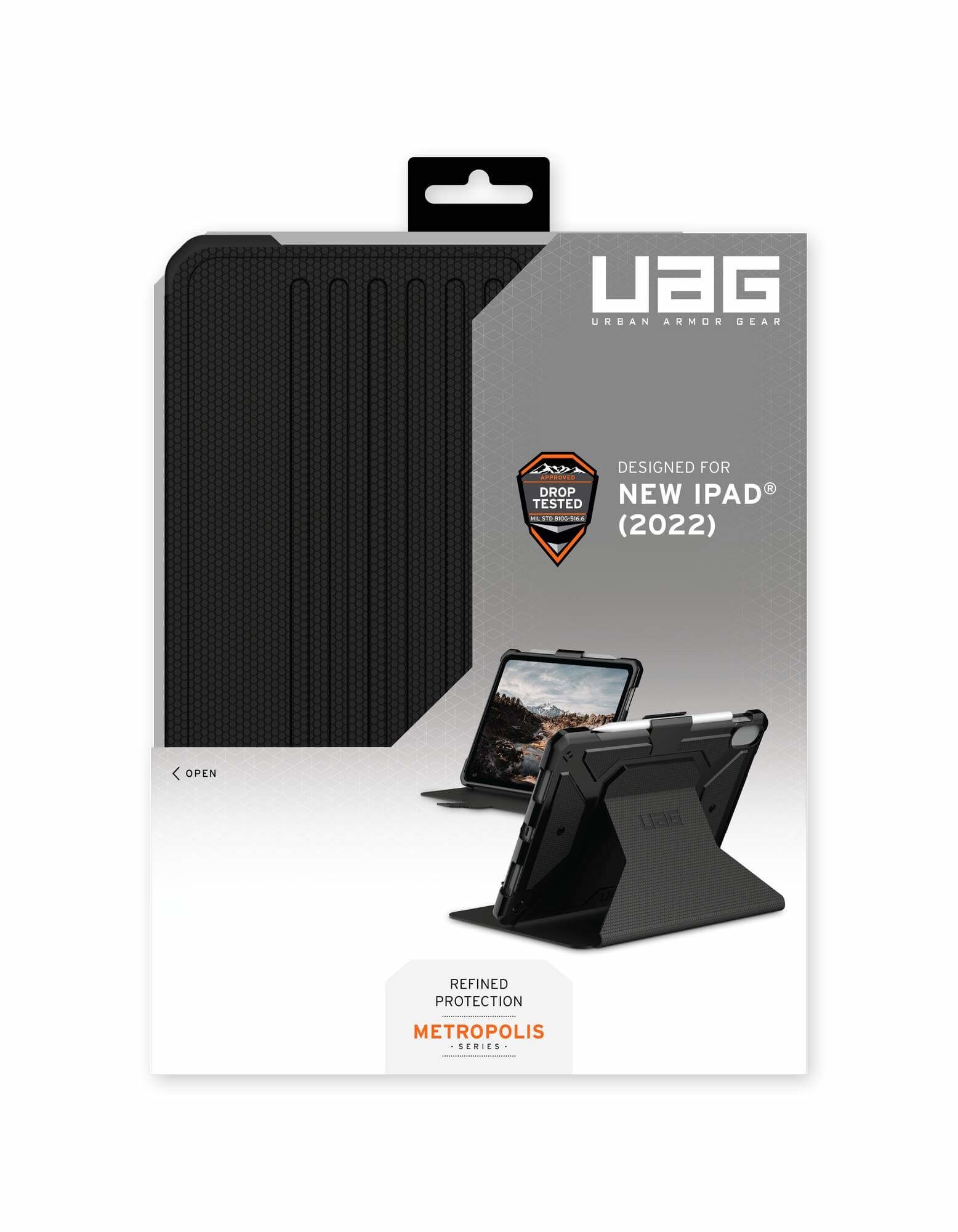 UAG Urban Armor Gear Metropolis Case Apple iPad 10,9" (2022) schwarz