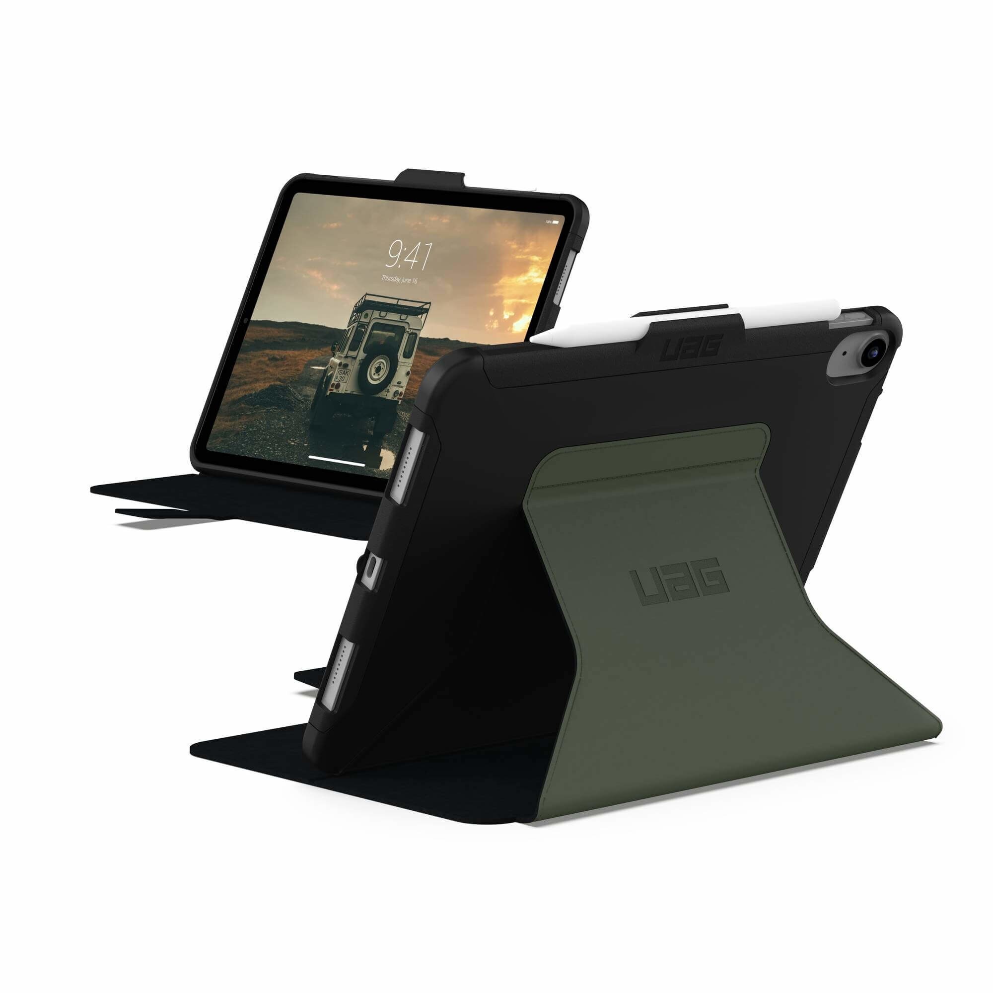 UAG Urban Armor Gear Scout Folio Case Apple iPad 10,9" (2022) schwarz/olive