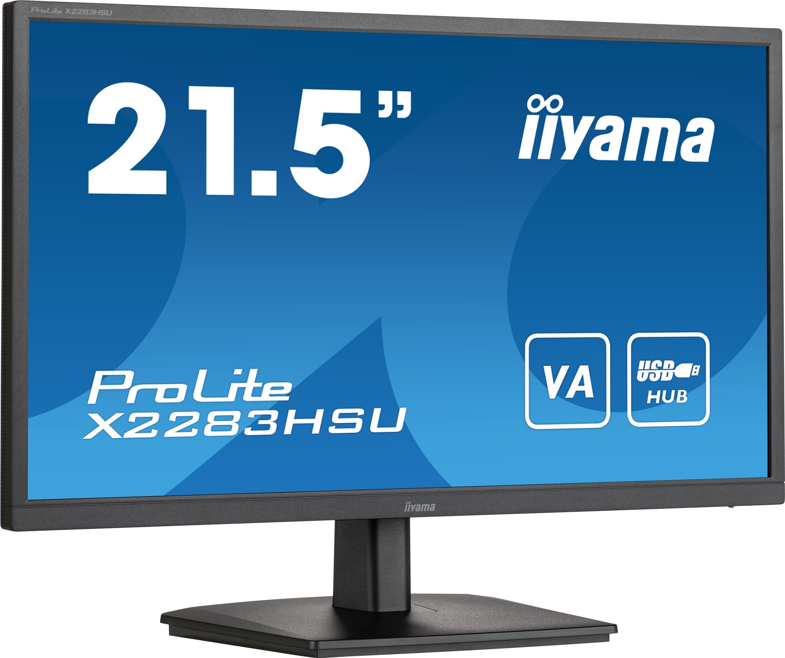 iiyama ProLite X2283HSU-B1 54,6cm (21,5") FHD VA Office-Monitor HDMI/DP 75Hz LS