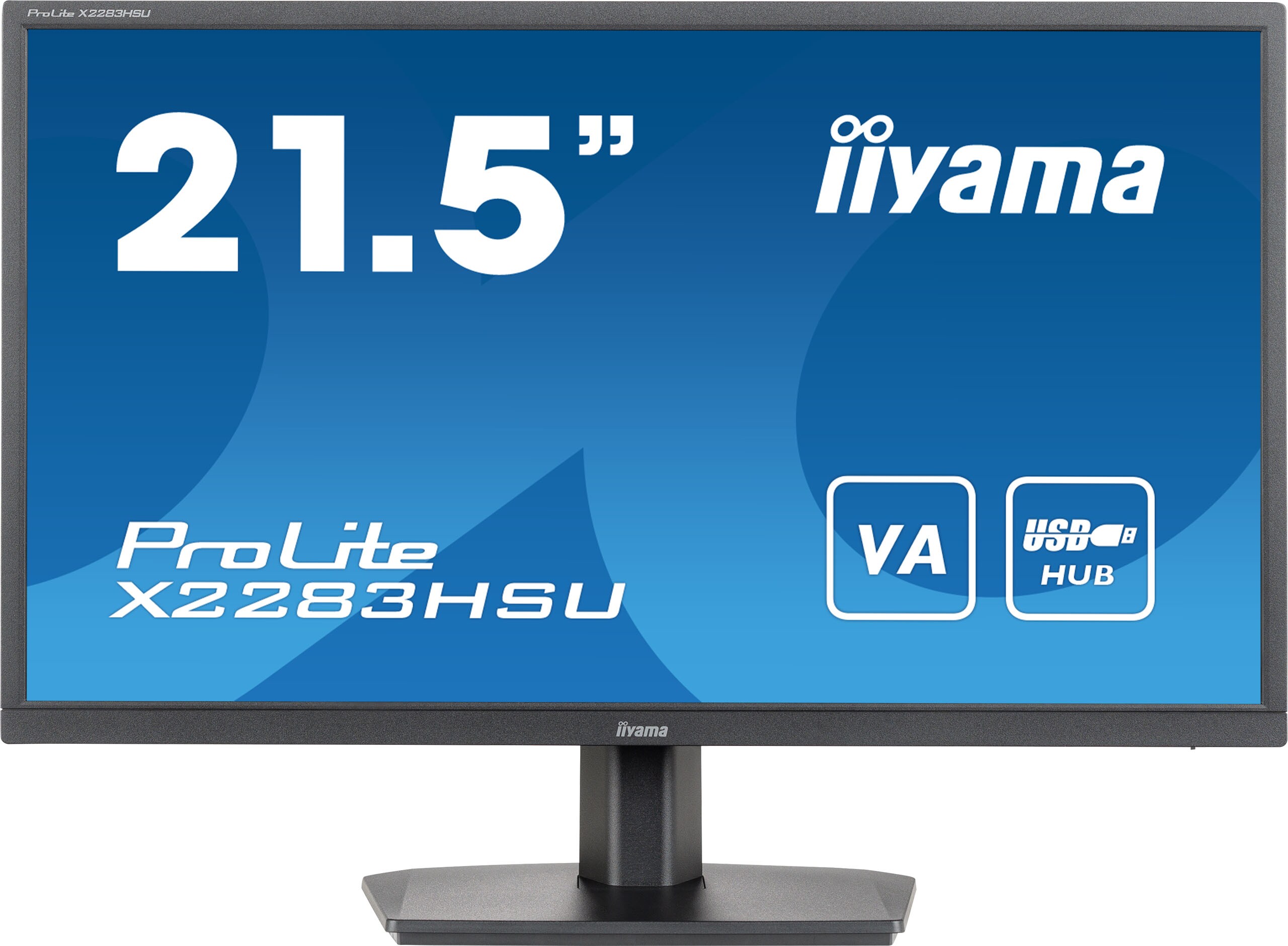 iiyama ProLite X2283HSU-B1 54,6cm (21,5") FHD VA Office-Monitor HDMI/DP 75Hz LS