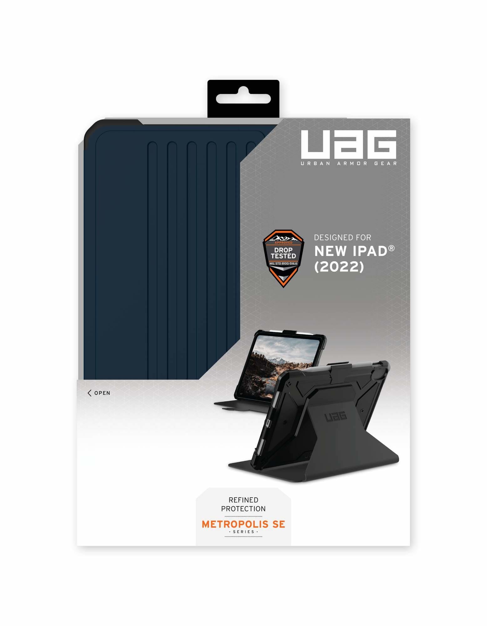 UAG Urban Armor Gear Metropolis SE Case Apple iPad 10,9" (2022) blau