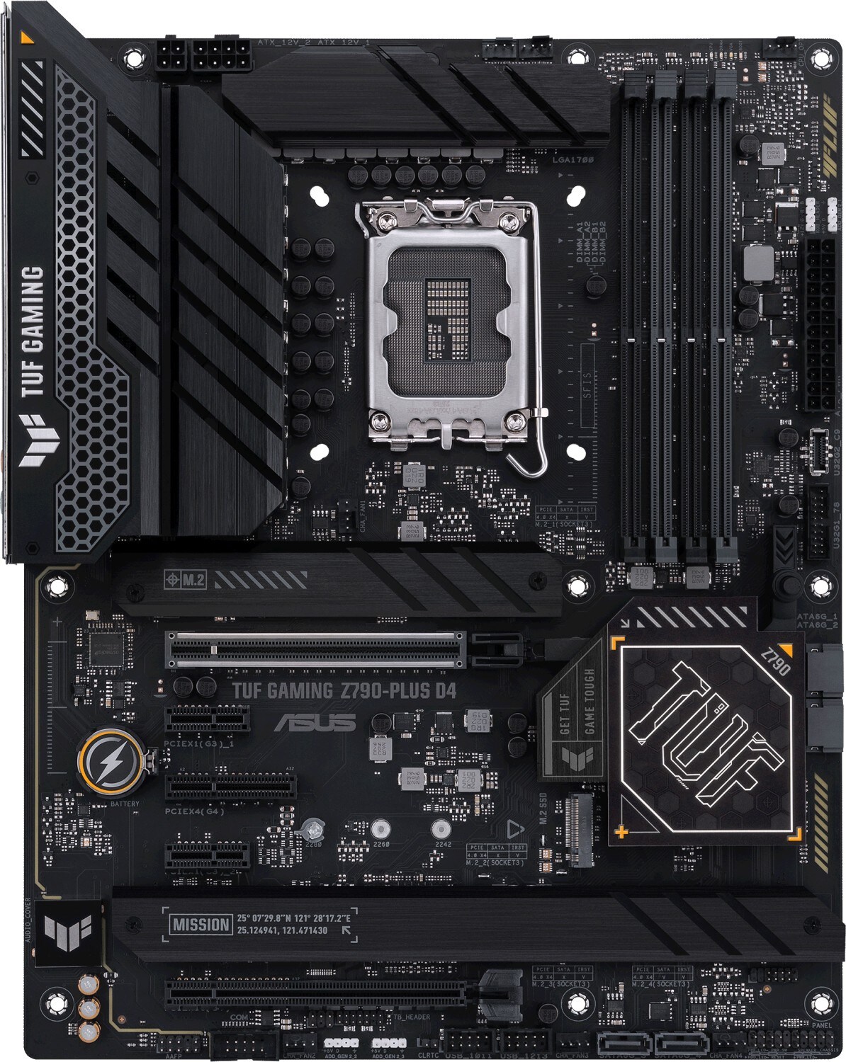 ASUS TUF Gaming Z790-Plus D4 ATX Mainboard Sockel 1700 DP/HDMI/USB-C