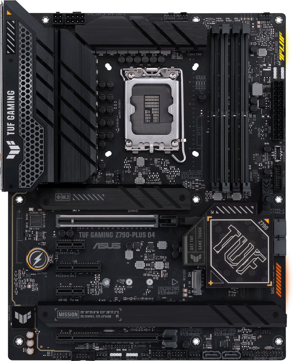 ASUS TUF Gaming Z790-Plus D4 ATX Mainboard Sockel 1700 DP/HDMI/USB-C