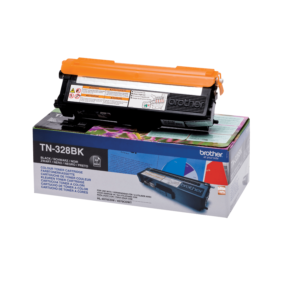 Brother TN328BK Toner schwarz