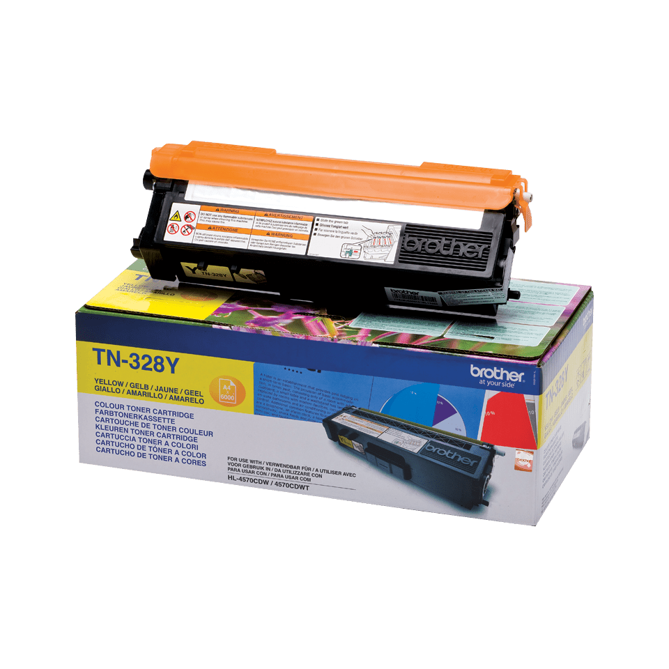 Brother TN328Y Toner gelb