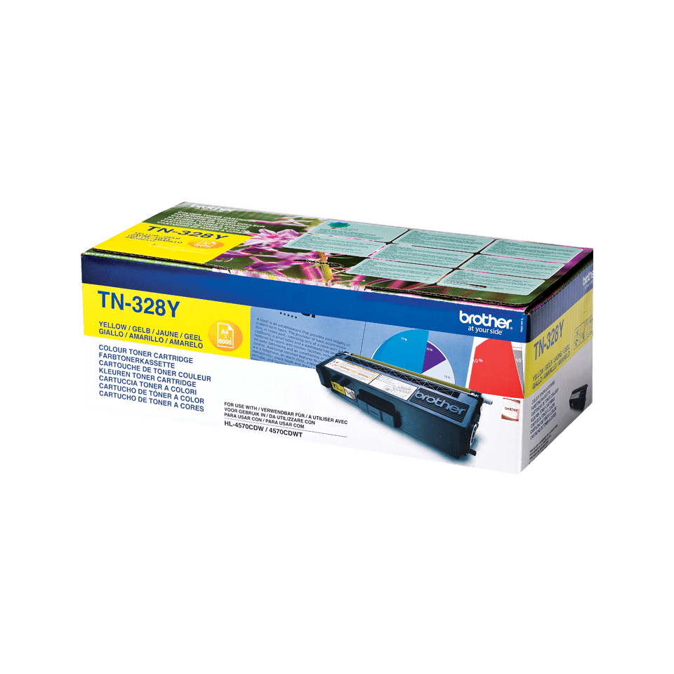 Brother TN328Y Toner gelb