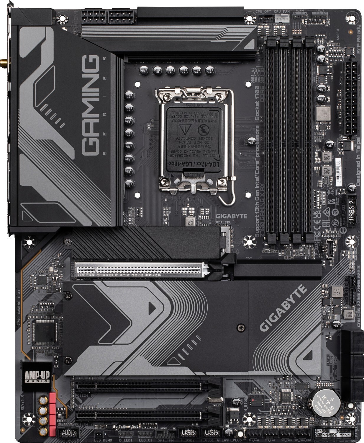 GIGABYTE Z790 GAMING X AX ATX Mainboard Sockel 1700 HDMI/DP/USB3.2/WIFI/BT