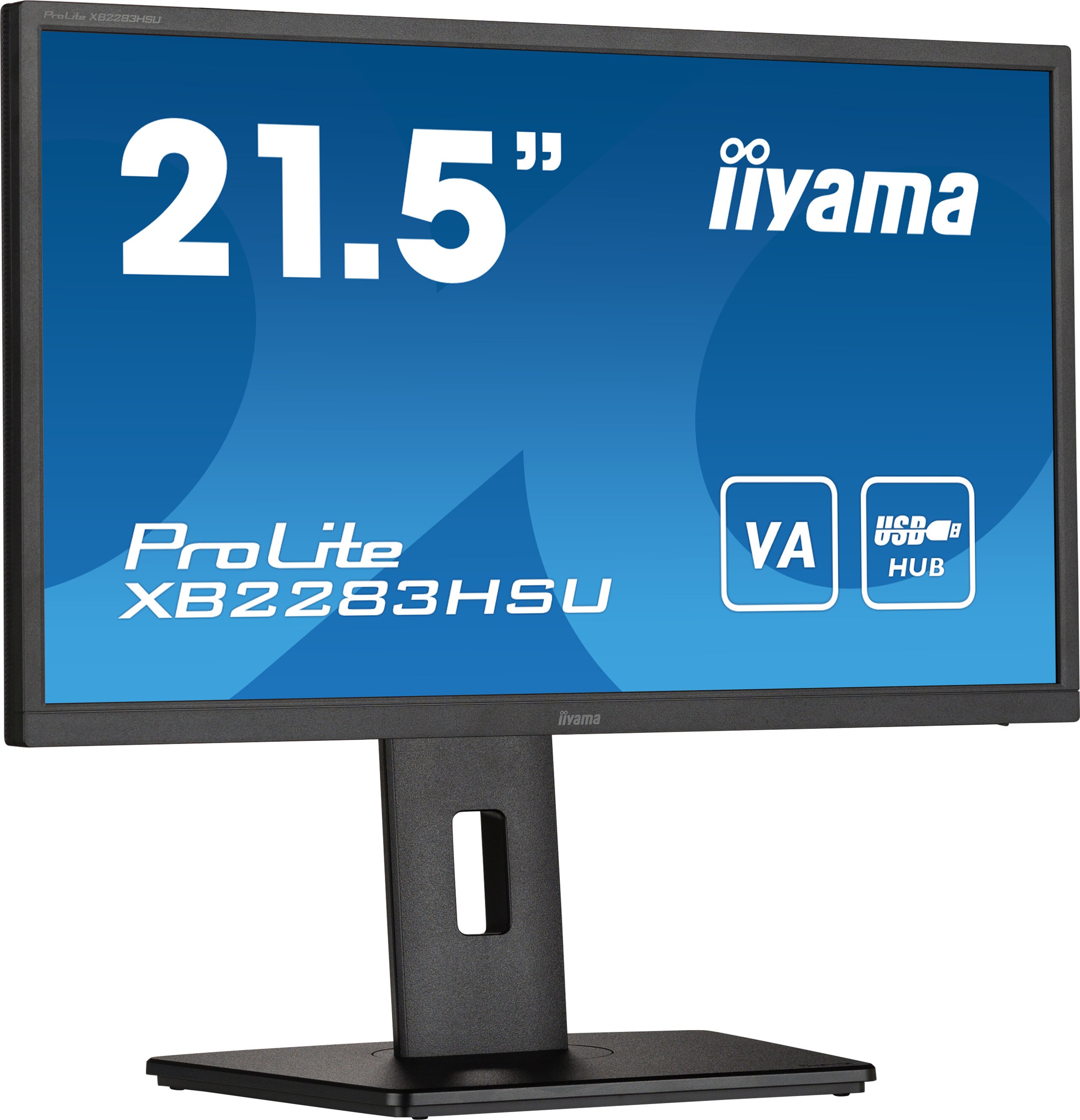 iiyama ProLite XB2283HSU-B1 54,6cm (21,5") FHD VA Office-Monitor HDMI/DP/USB HV