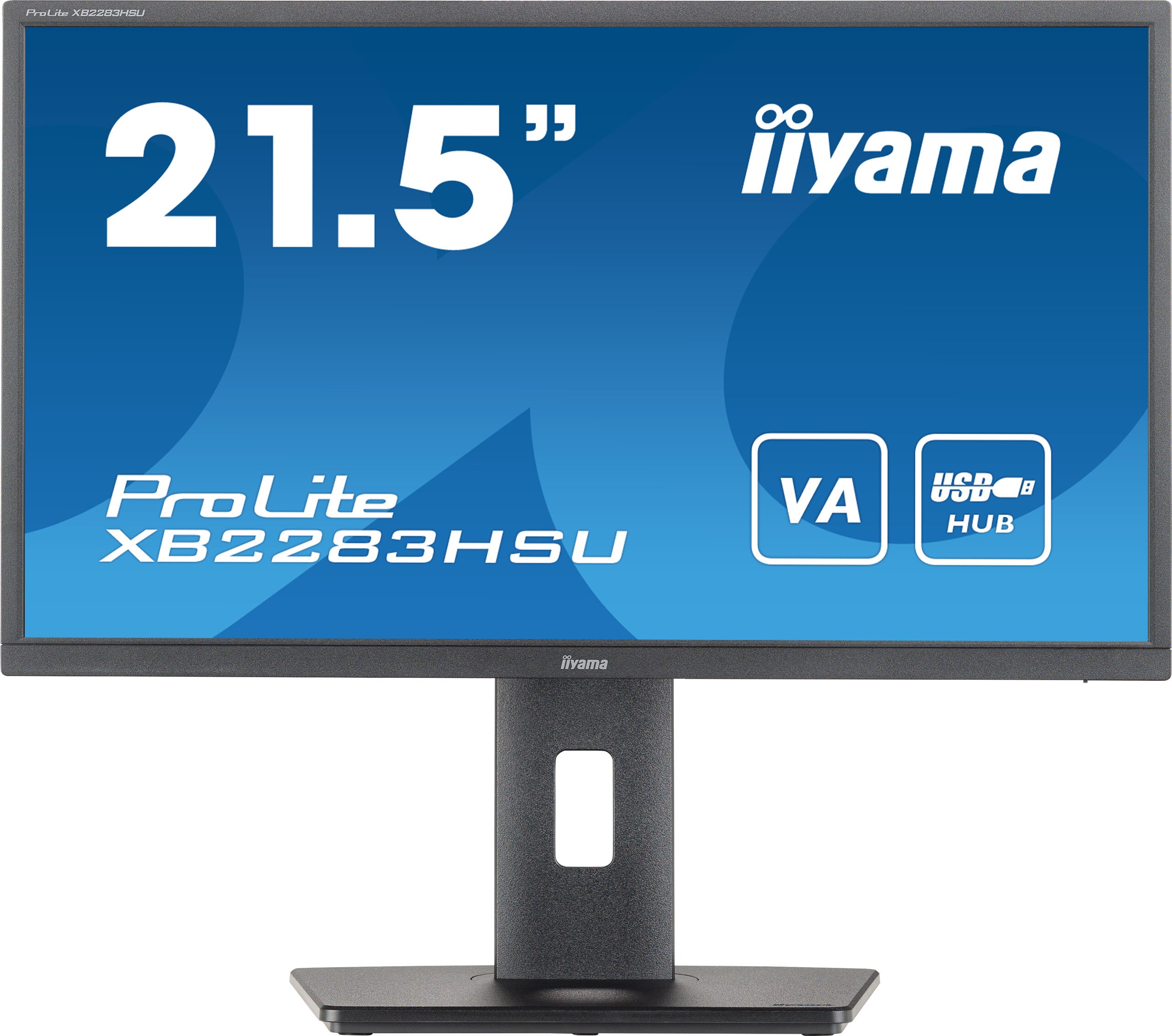 iiyama ProLite XB2283HSU-B1 54,6cm (21,5") FHD VA Office-Monitor HDMI/DP/USB HV