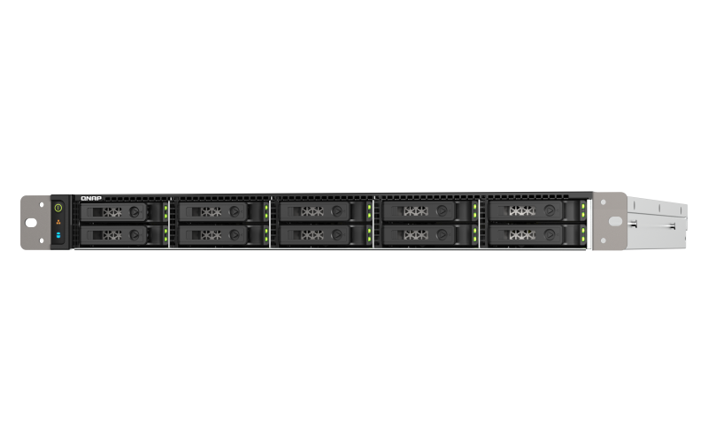 QNAP TS-h1090FU-7232P-64G NAS System 10-Bay NVMe SSD SATA NAS