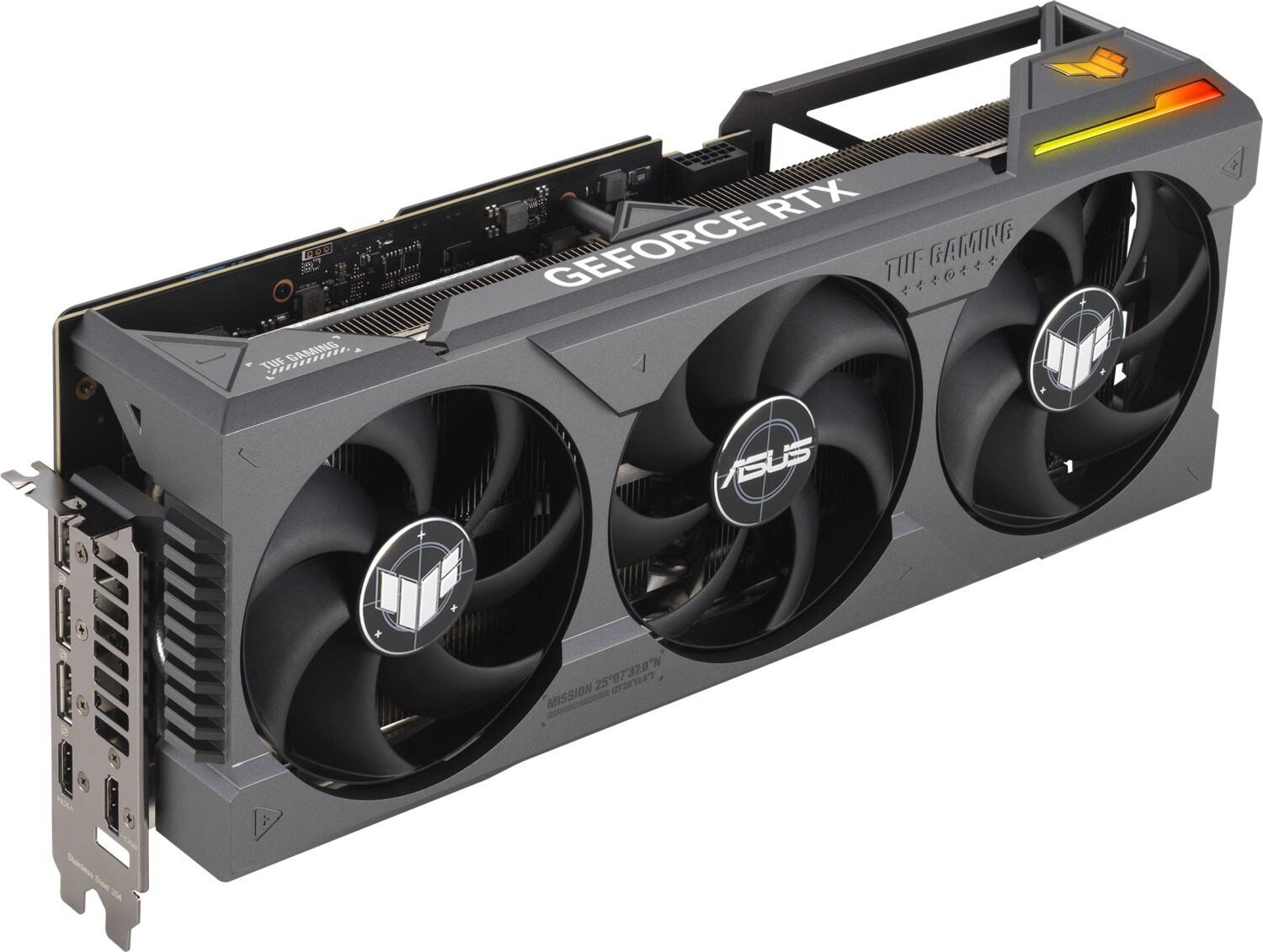 ASUS TUF GeForce RTX 4080 OC Gaming Grafikkarte, 16GB GDDR6X, 2xHDMI, 3xDP