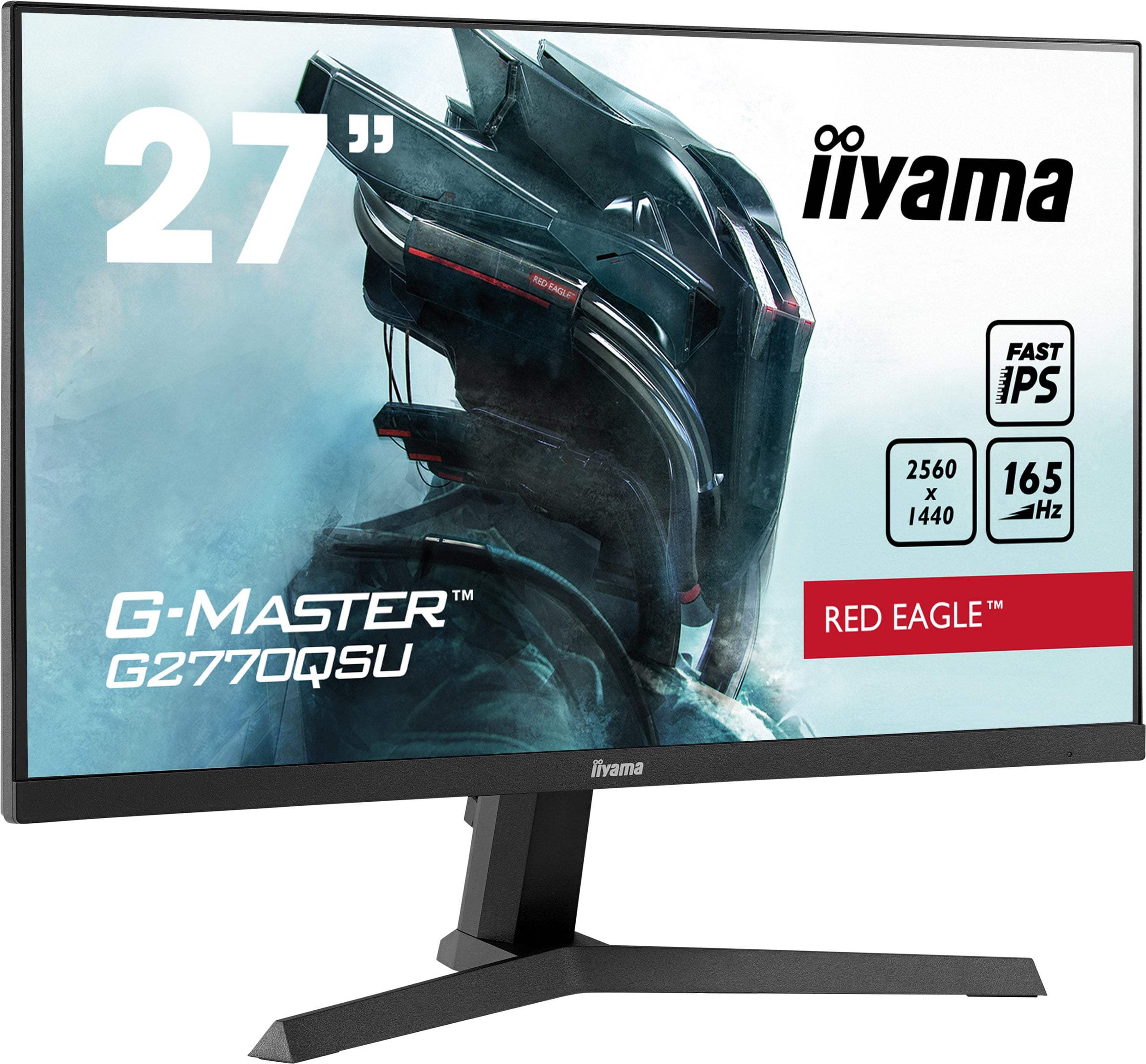 iiyama G-Master G2770QSU-B1 68,5cm (27") WQHD Monitor HDMI/DP/USB 165Hz 0,5ms