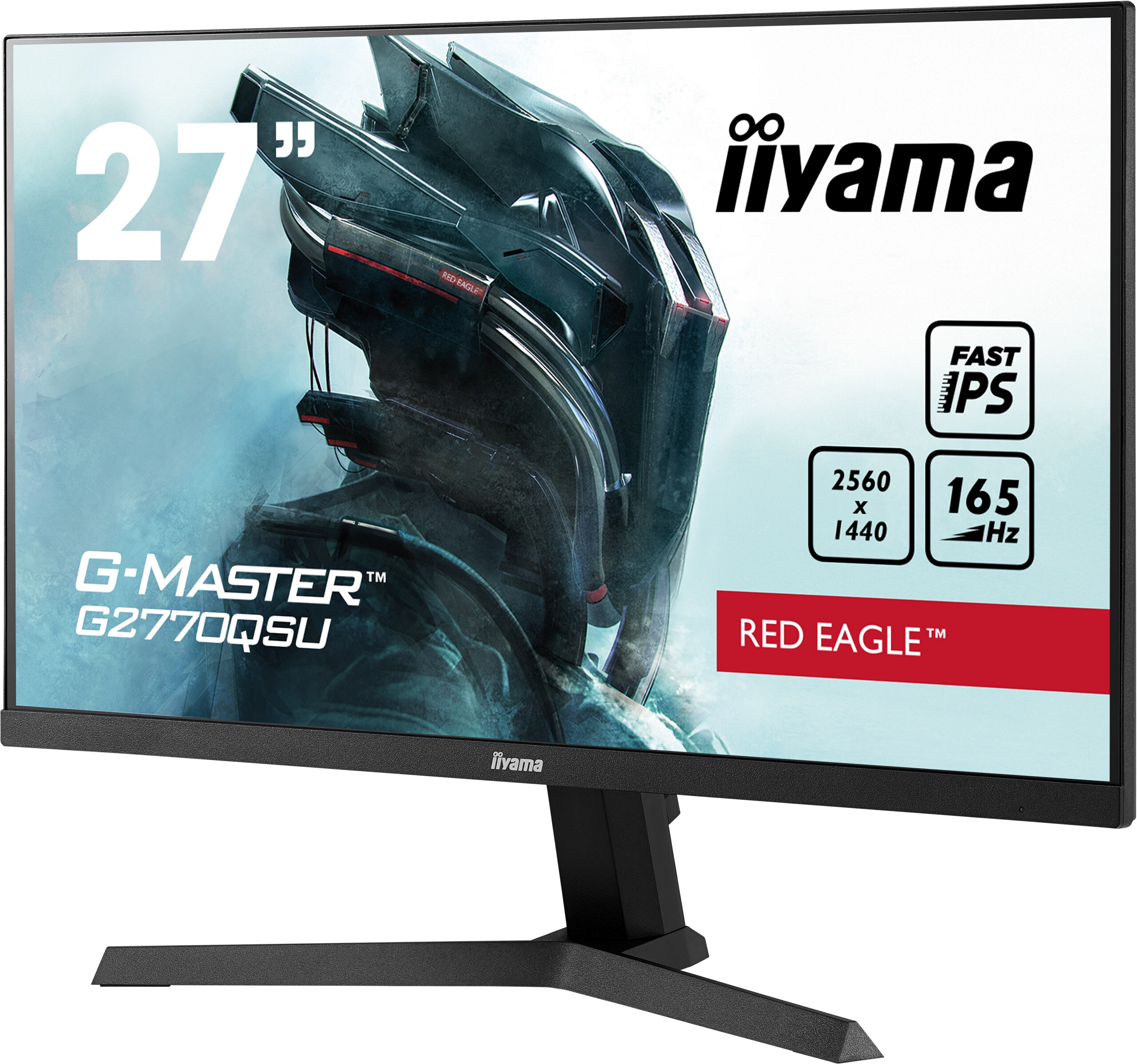 iiyama G-Master G2770QSU-B1 68,5cm (27") WQHD Monitor HDMI/DP/USB 165Hz 0,5ms