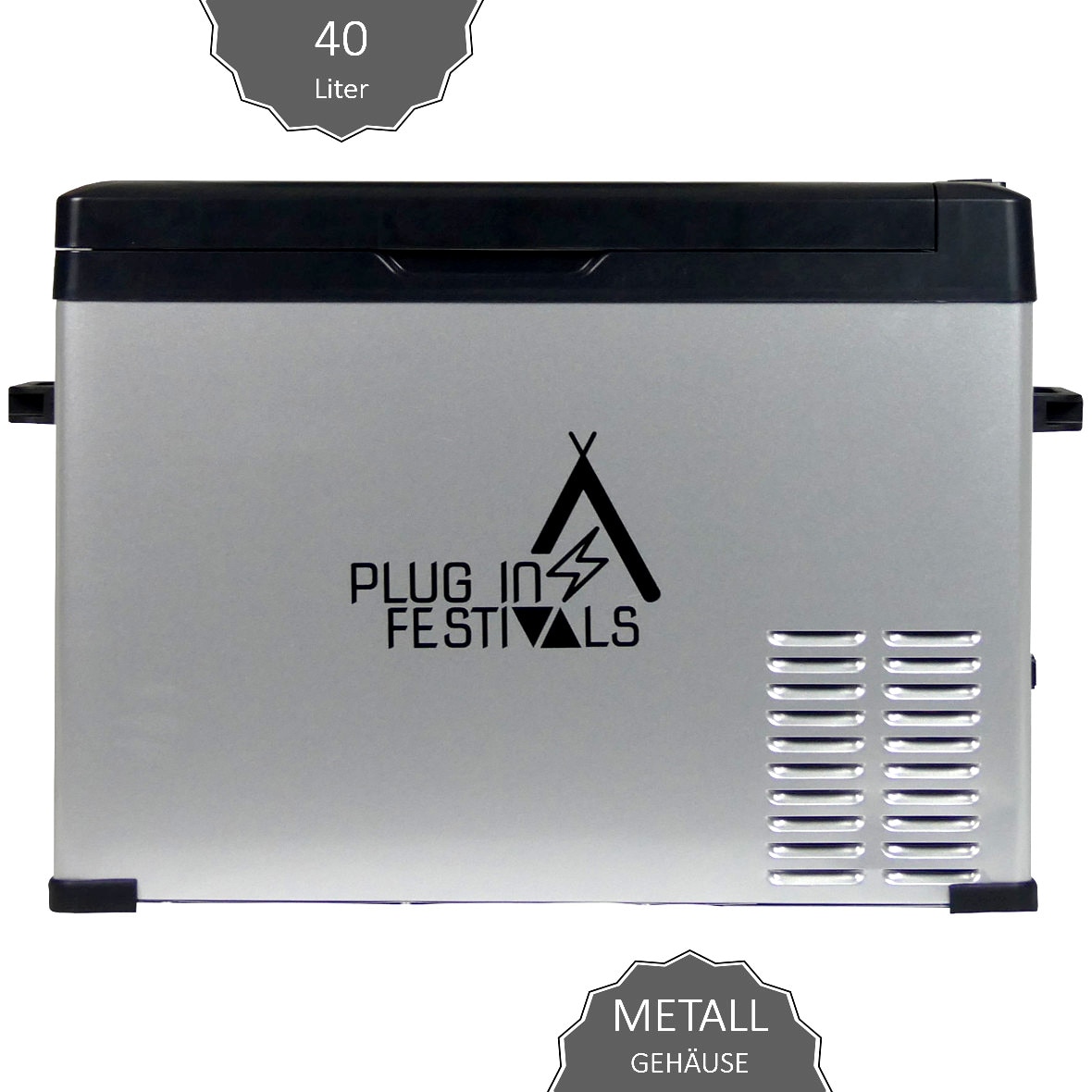 Plug-in Festivals IceCube 40 DUAL Kompressor-Kühlbox, 12/24/230 V