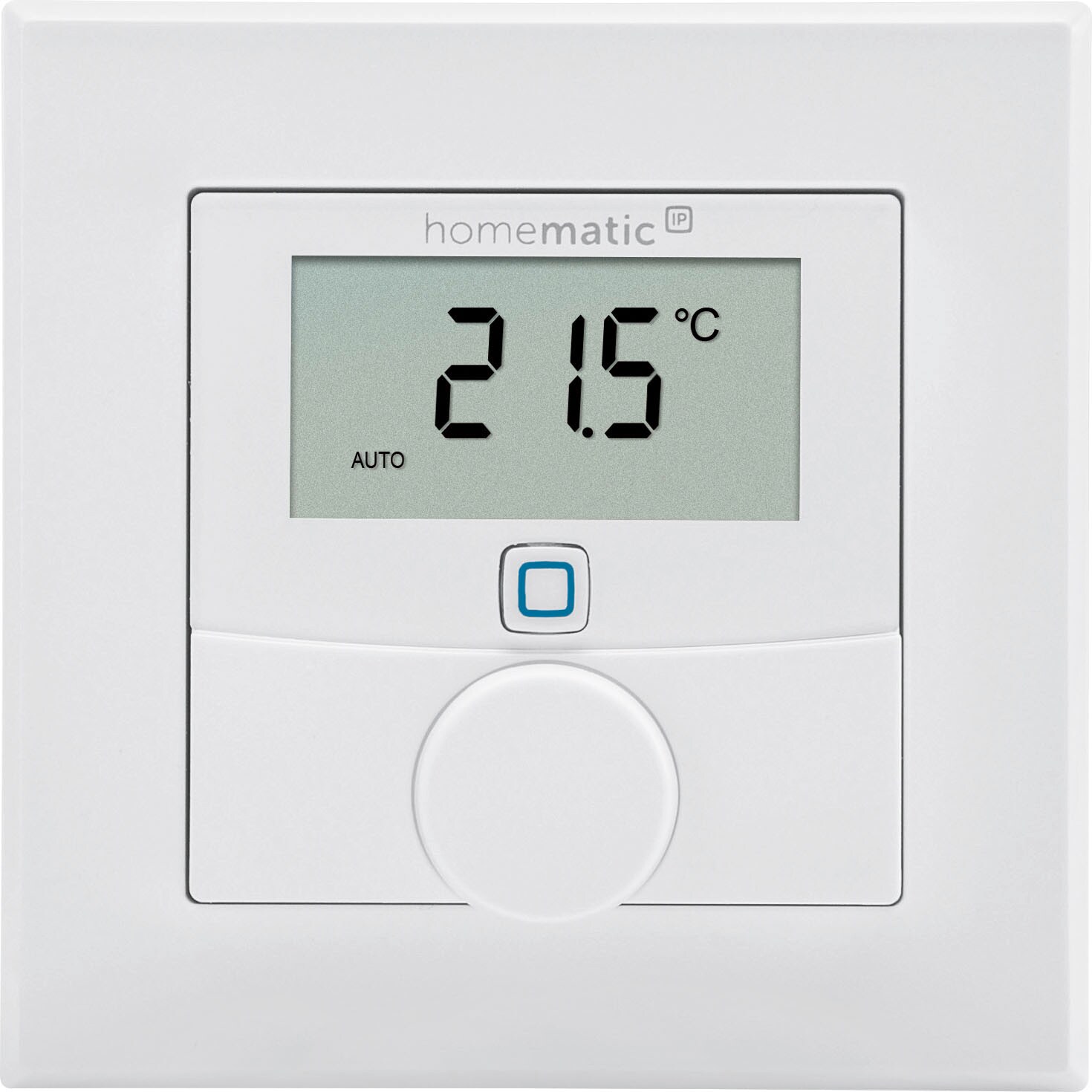 Homematic IP Wandthermostat mit Luftfeuchtigkeitssensor HmIP-WTH-1