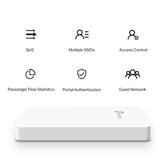 TP-LINK EAP235-Wall Omada AC1200 MU-MIMO-Gigabit-WLAN-Accesspoint Wandmontage