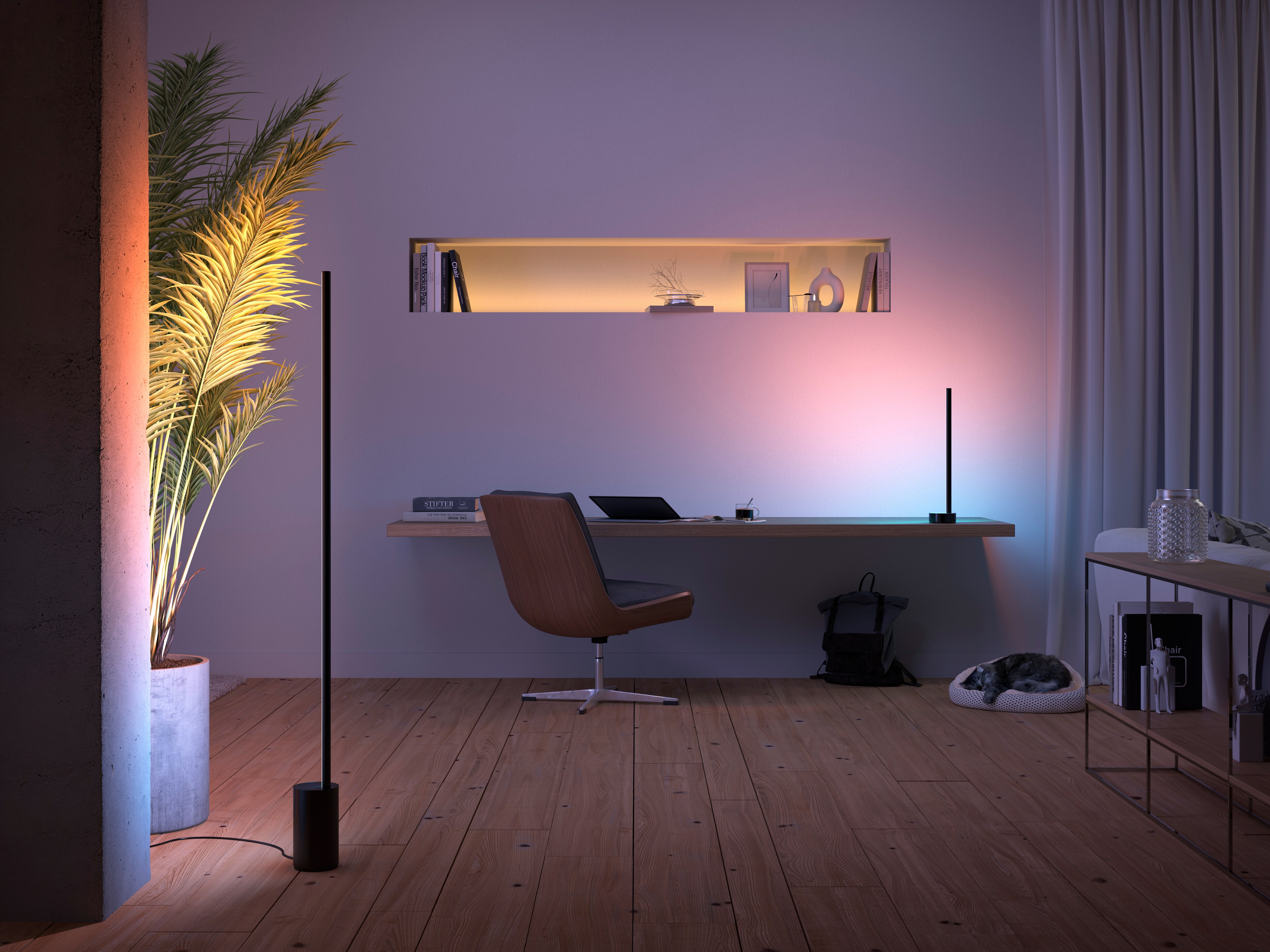 Philips Hue Gradient Signe Tischleuchte schwarz