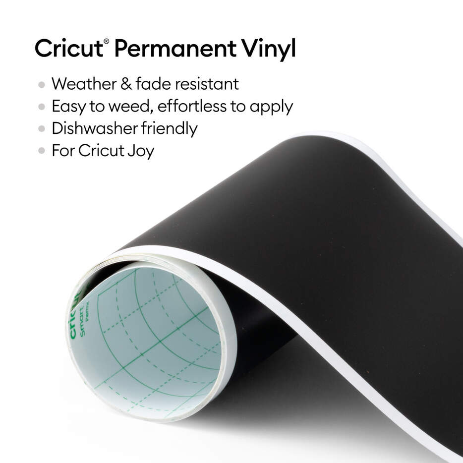 Cricut Joy Smart Vinyl permanent 14x122cm (mat black)