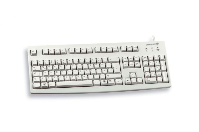 *Cherry G83-6105 Tastatur USB hellgrau