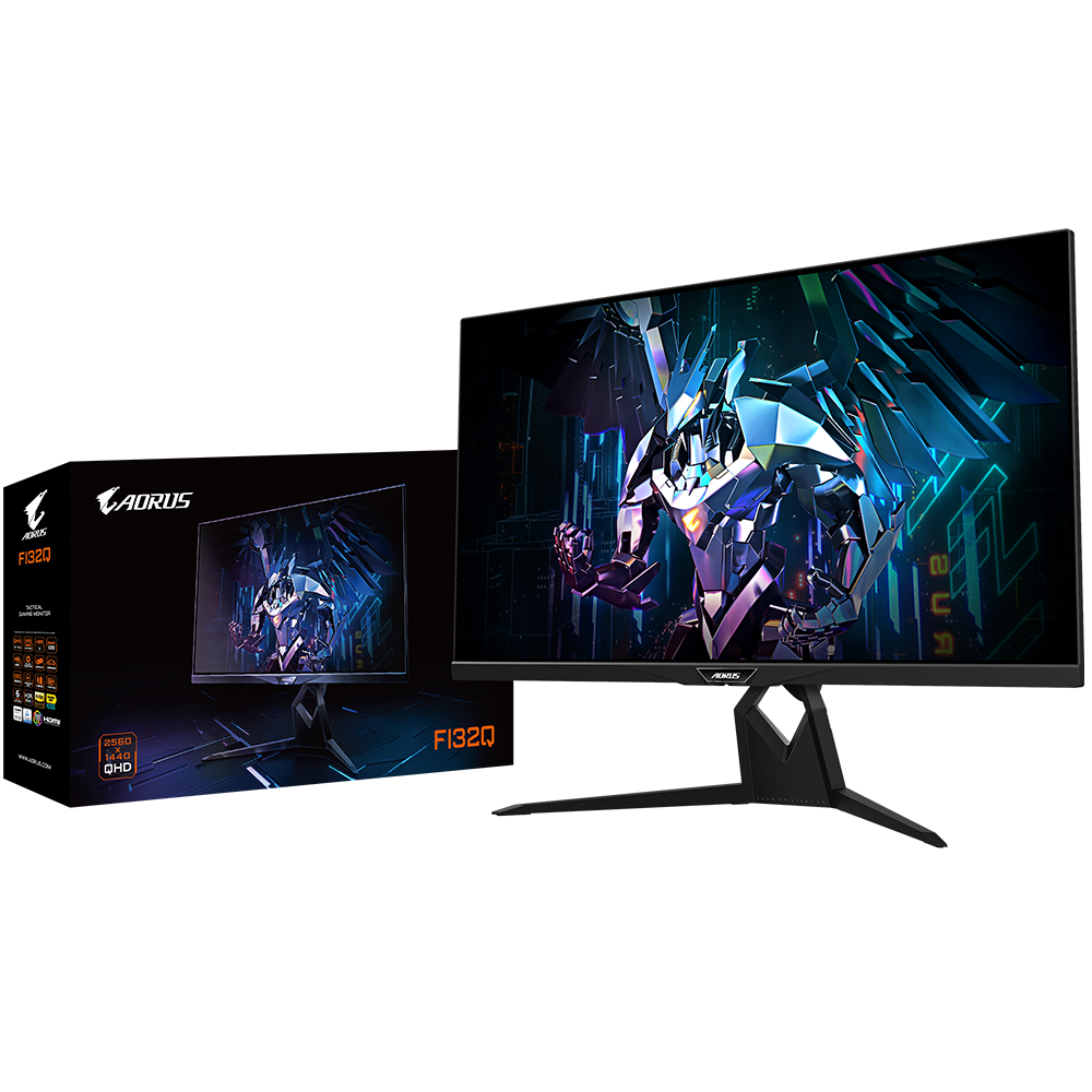 Gigabyte Aorus FI32Q 81,3cm (31,5") WQHD IPS Gaming-Monitor HDMI/DP 1ms 165Hz