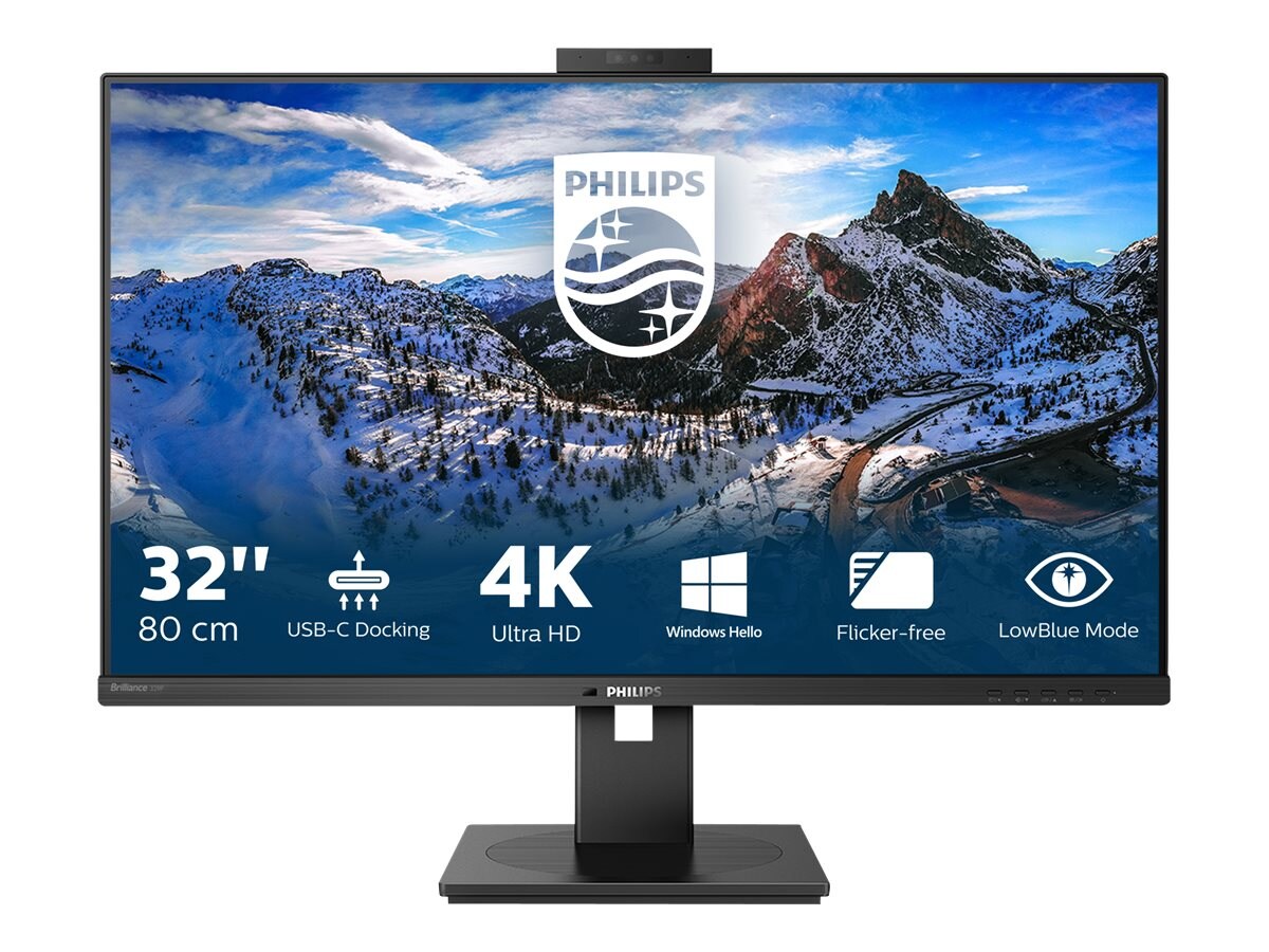 Philips 329P1H 80cm (31,5") 4K IPS Monitor 16:9 HDMI/DP/USB-C Webcam HV