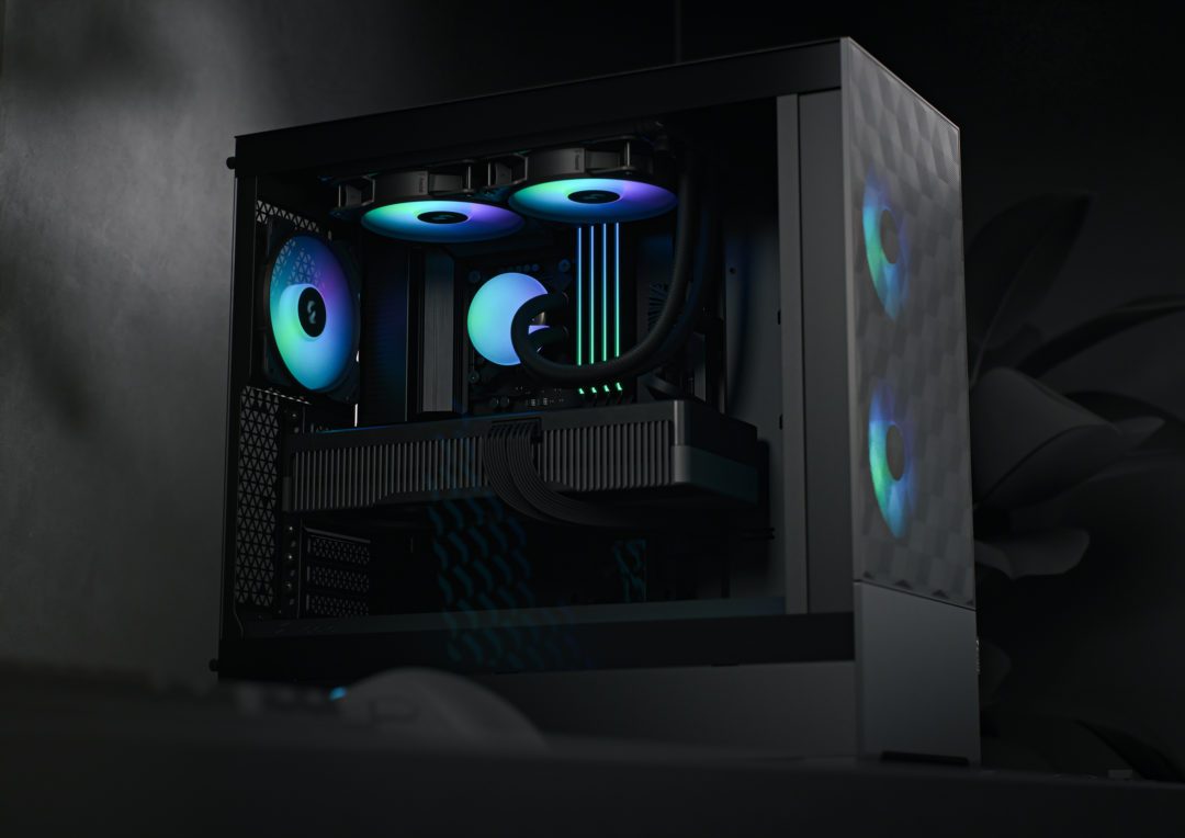 Fractal Design Pop Air RGB White mit Seitenfenster ATX Gaming Gehäuse Weiß