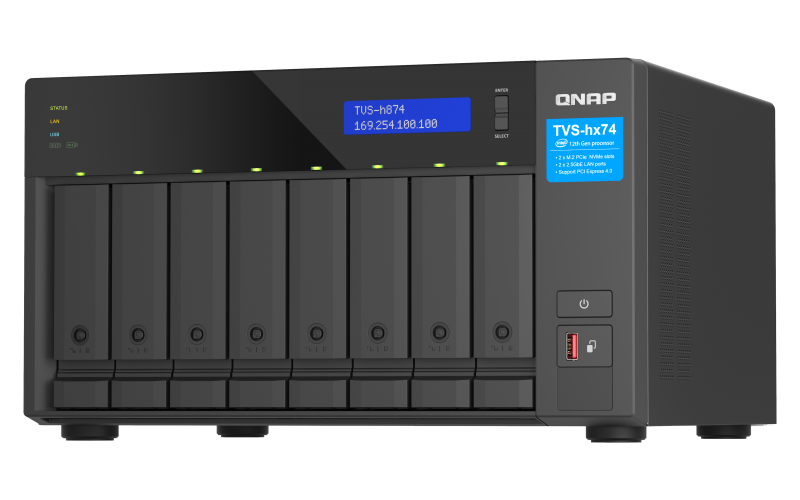 QNAP TVS-h874-i5-32G NAS System 8-Bay Intel Core i5