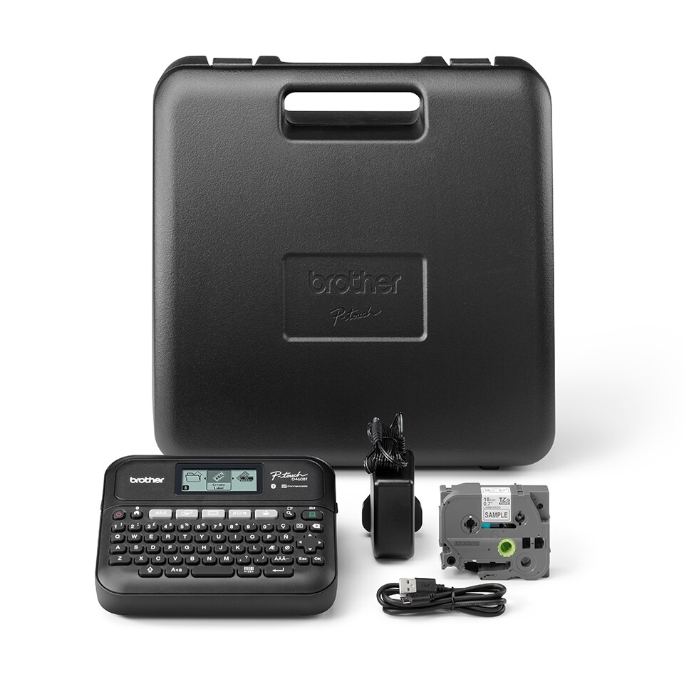 Brother P-touch PT-460BTVP Desktop Beschriftungsgerät USB Bluetooth mit Koffer