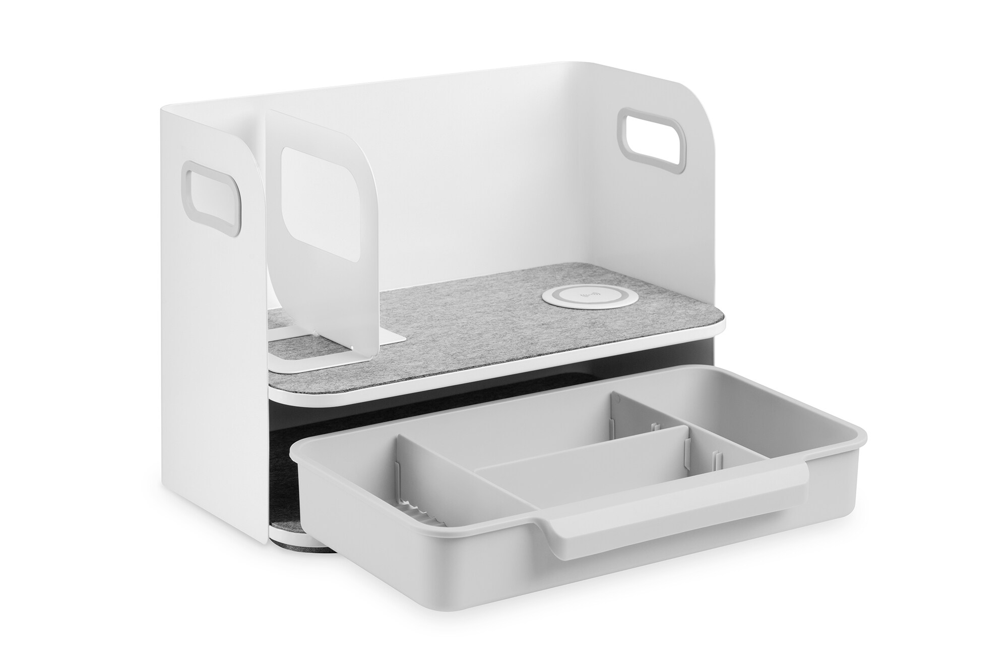 DIGITUS Desktop Organizer mit Qi-Ladegerät