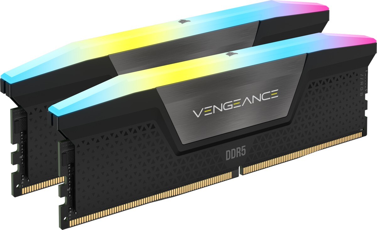 64GB (2x32GB) CORSAIR VENGEANCE RGB DDR5-5600 RAM CL36 Arbeitsspeicher Kit