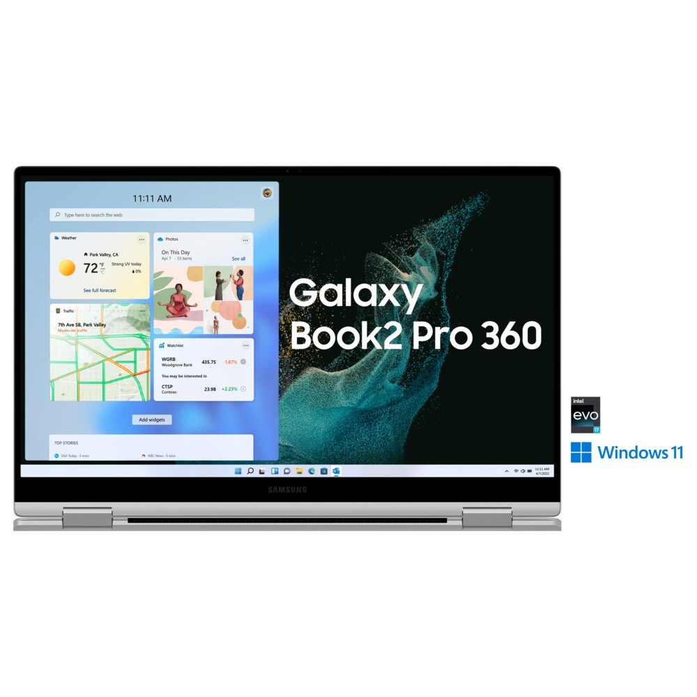 SAMSUNG Galaxy Book2 Pro 360 NP950QED-KJ1DE i7-1260P 16GB/1TB SSD 15" FHD W11