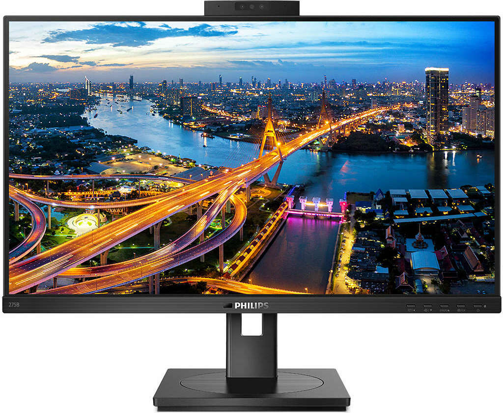 Philips 275B1H/00 68,6cm (27") WQHD IPS Monitor 16:9 HDMI/DP Webcam