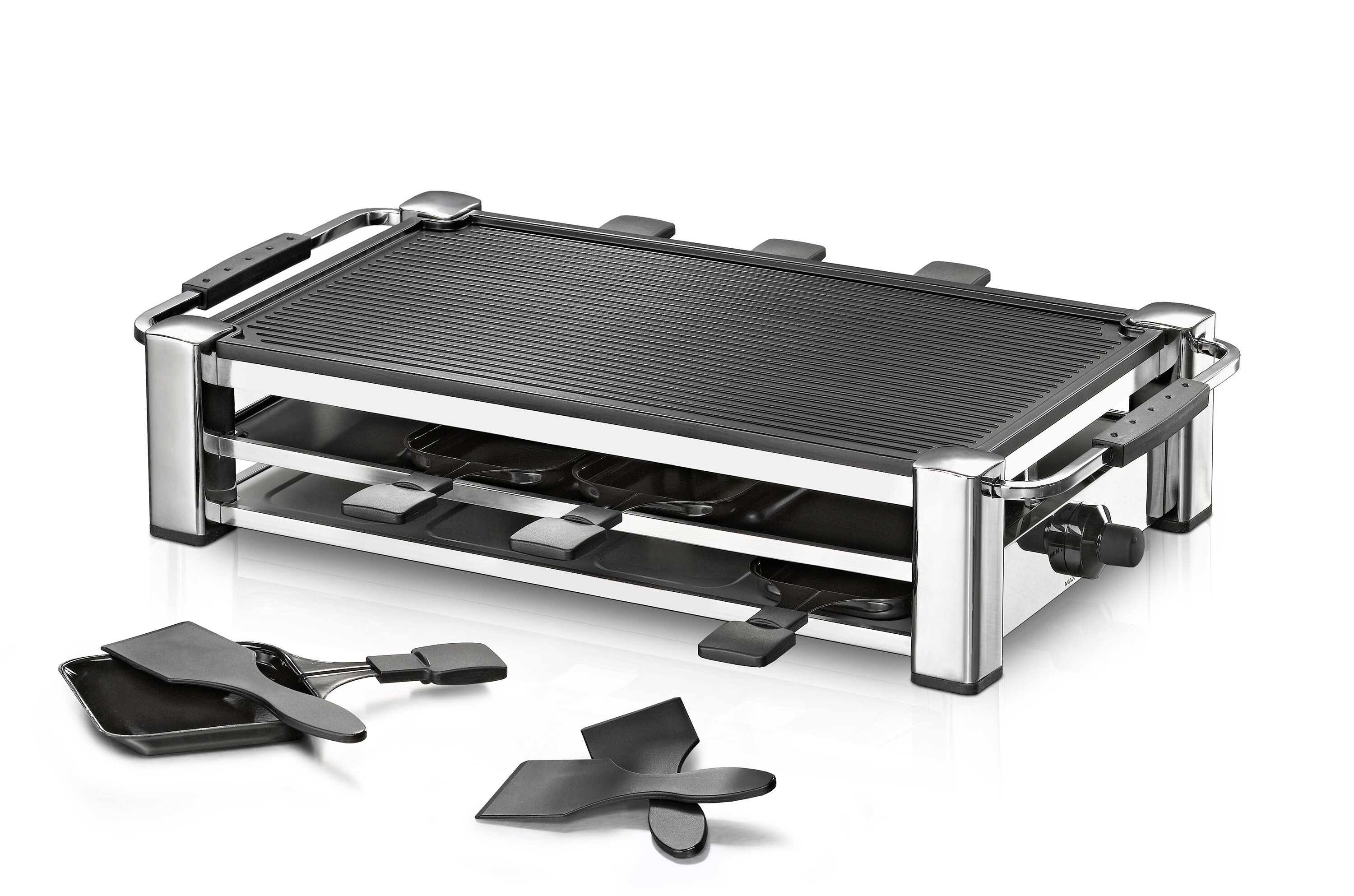 Rommelsbacher RCC 1500 Raclette-Grill Aluminium-Gehäuse