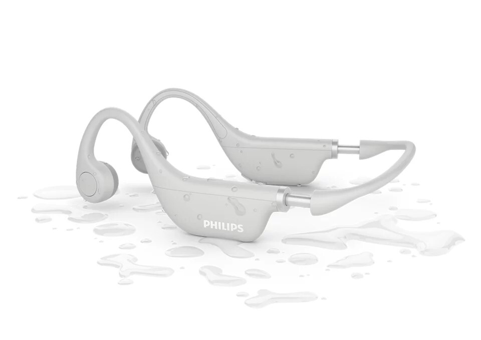 Philips TAK4607GY/00 Kabellose Open-Ear-Kopfhörer für Kinder weiß