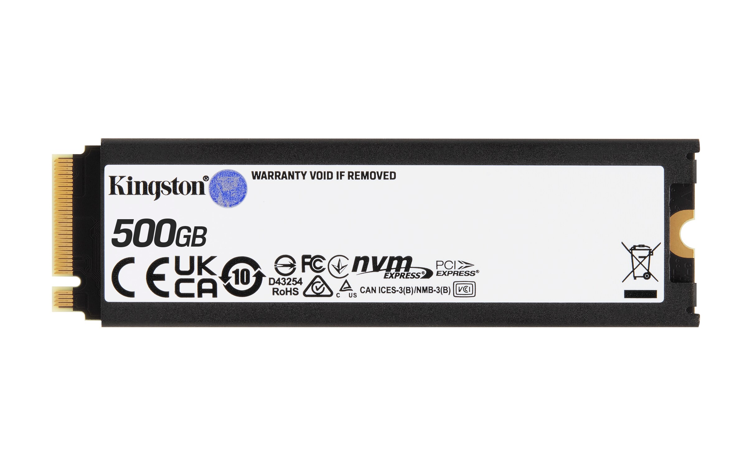 Kingston FURY Renegade NVMe SSD 512 GB M.2 2280 TLC PCIe 4.0 mit Kühlkörper