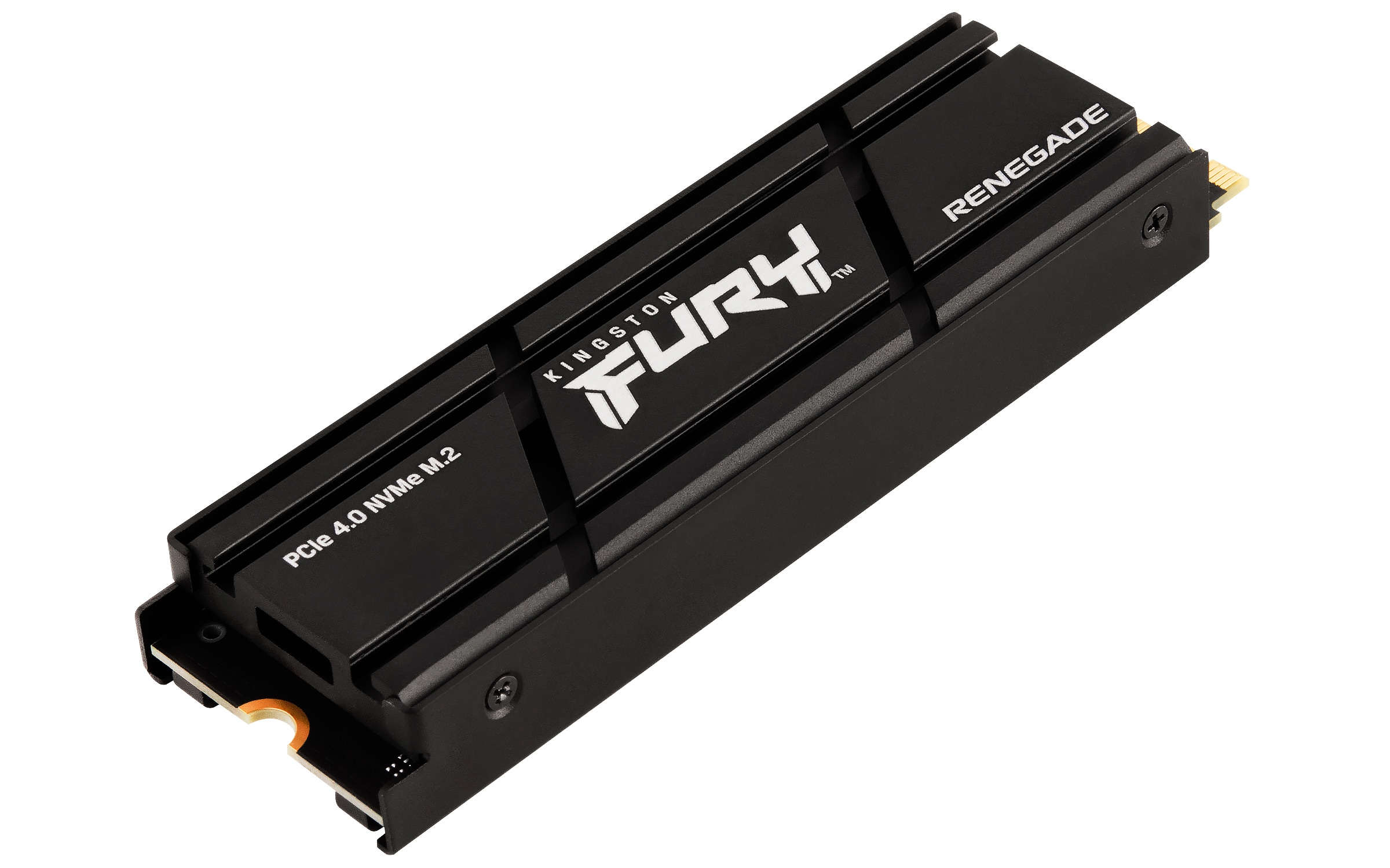 Kingston FURY Renegade NVMe SSD 1 TB M.2 2280 TLC PCIe 4.0 mit Kühlkörper