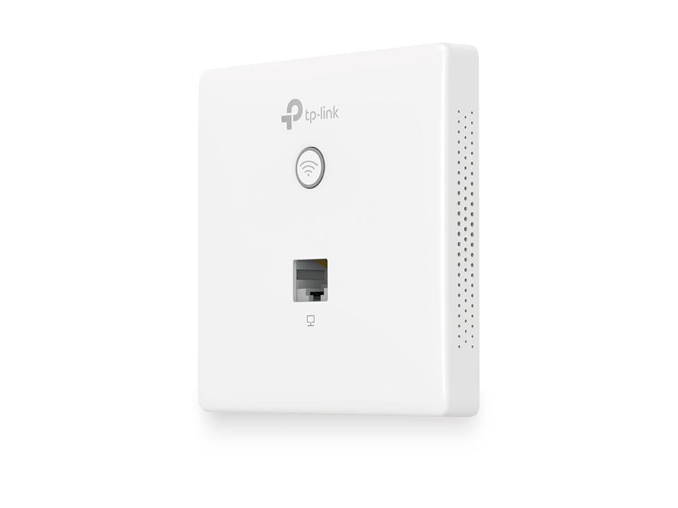 TP-LINK EAP115-WALL N300 Fast Ethernet PoE WLAN Accesspoint zur Unterputzmontag