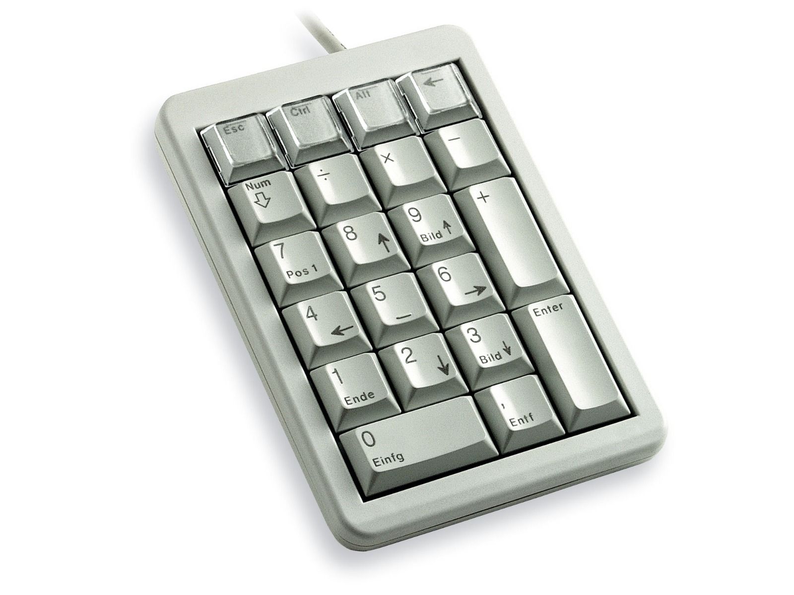 Cherry G84-4700 Kabelgebundenes Keypad DE Hellgrau