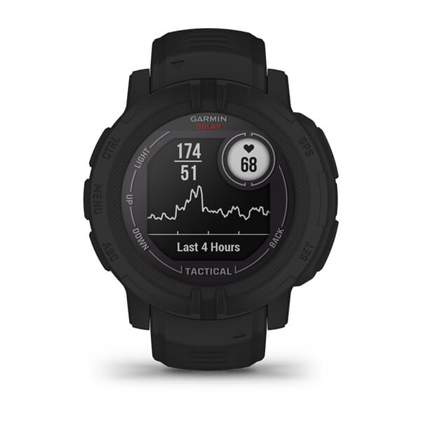 Garmin Instinct 2 Solar Tactical Edition Sportuhr schwarz