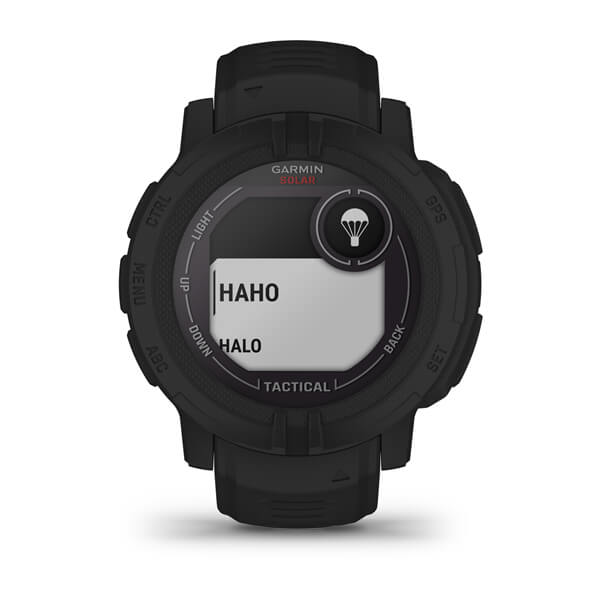 Garmin Instinct 2 Solar Tactical Edition Sportuhr schwarz