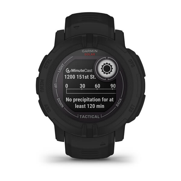 Garmin Instinct 2 Solar Tactical Edition Sportuhr schwarz