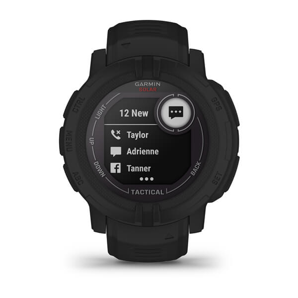 Garmin Instinct 2 Solar Tactical Edition Sportuhr schwarz