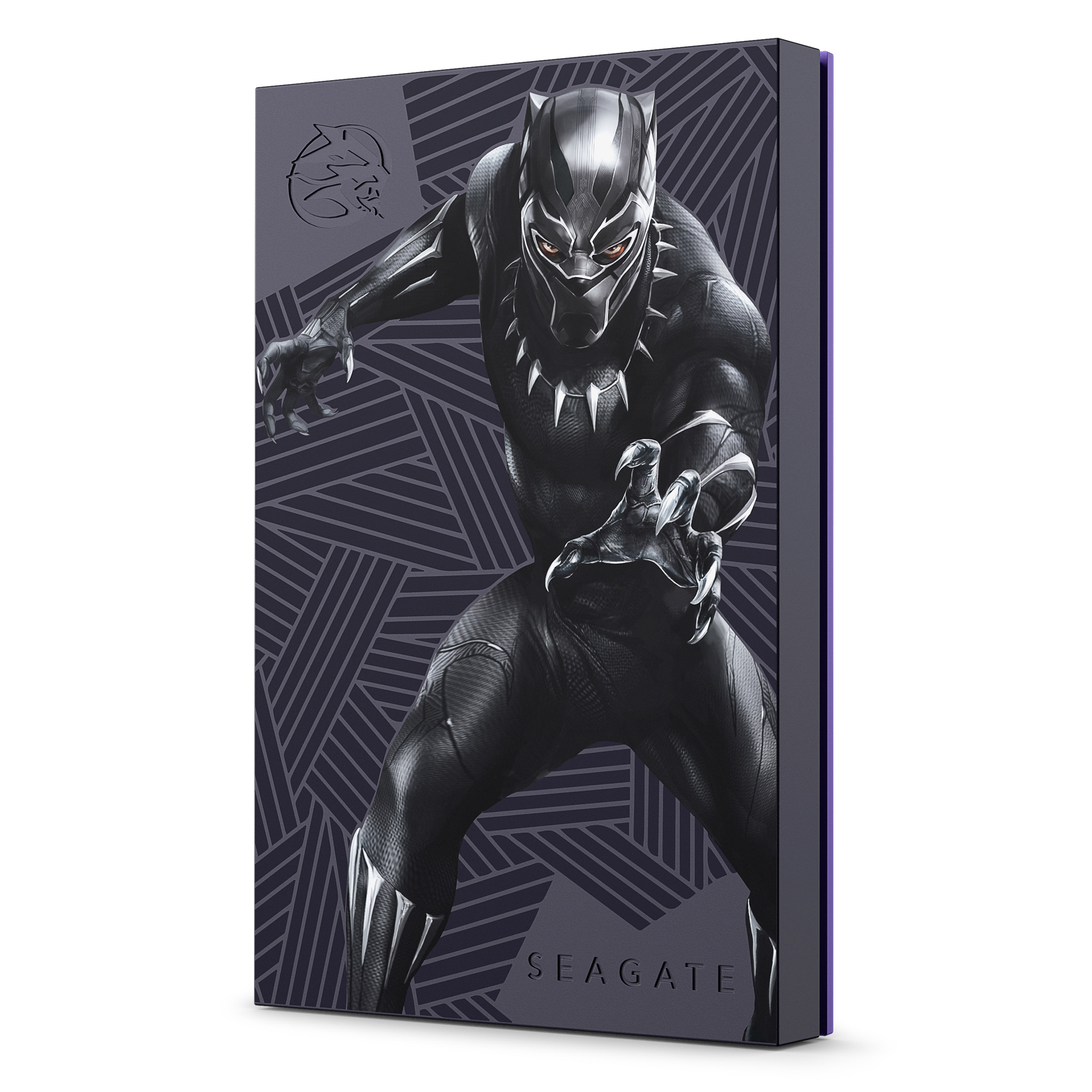 Seagate Firecuda 2 TB externe Festplatte 3,5 Zoll Black Panther Special Edition