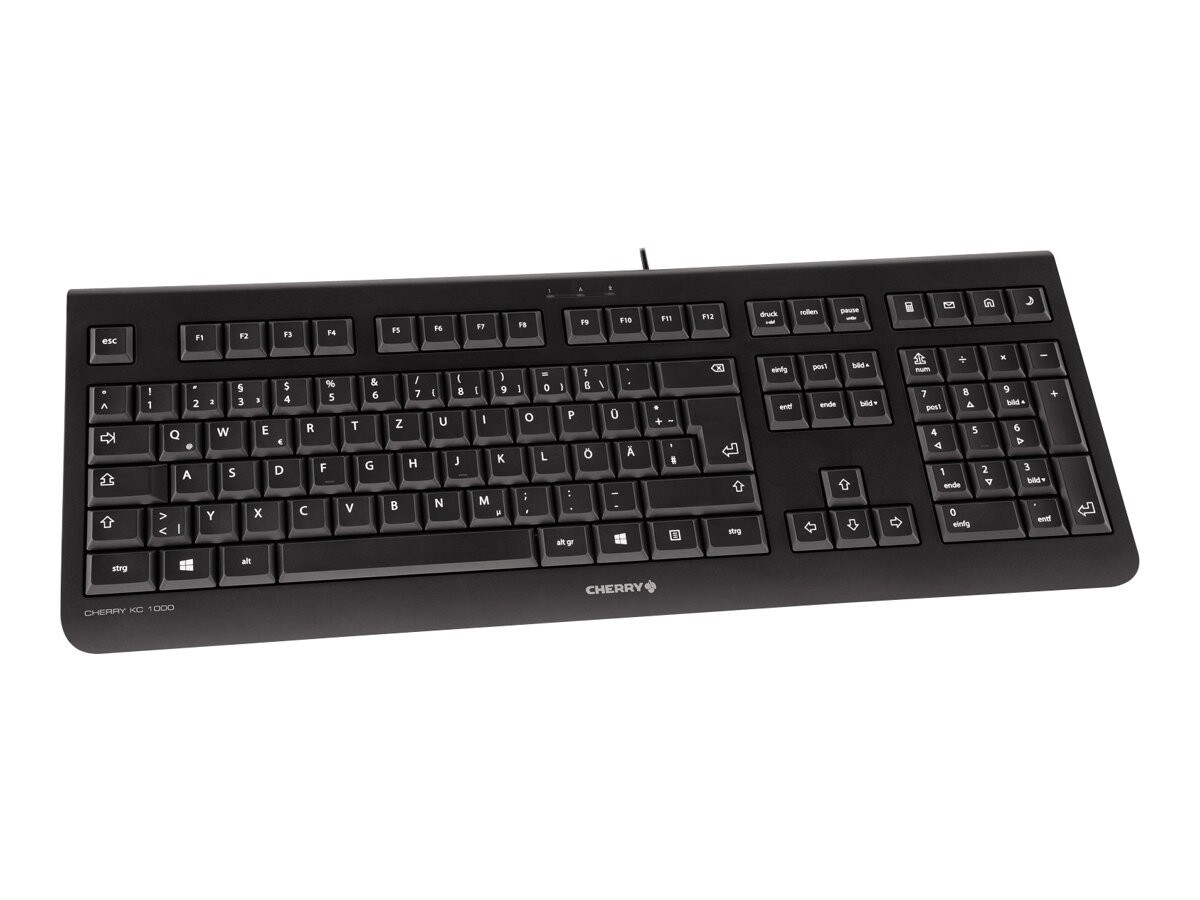 Cherry KC 1000 Keyboard FR Layout USB schwarz