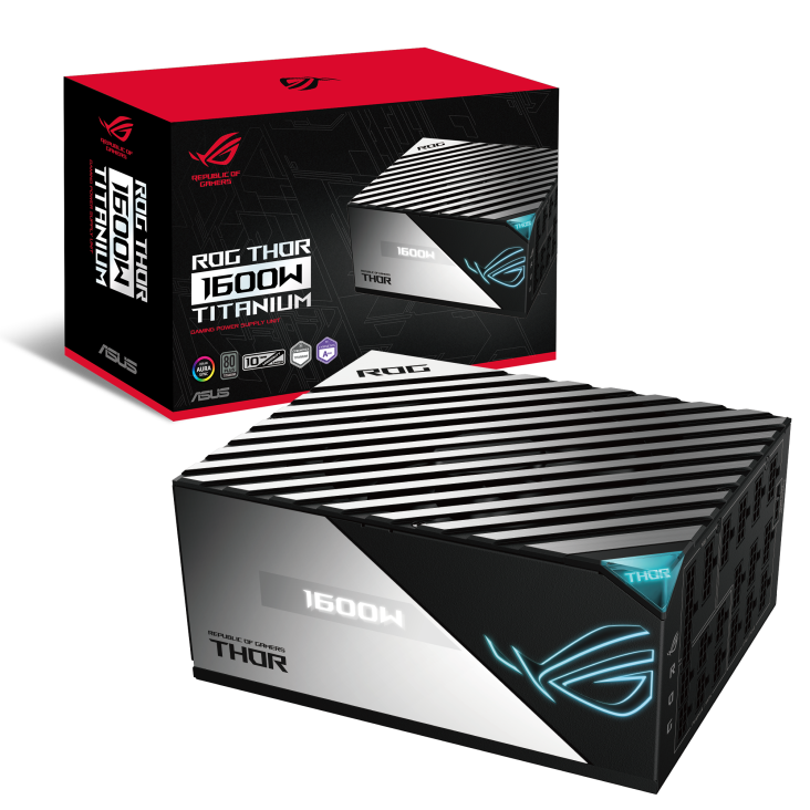 ASUS ROG Thor Titanium 1600W Gaming Netzteil, voll modular, PCIe 5.0