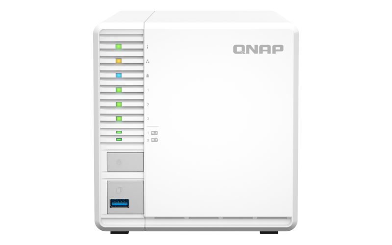 QNAP TS-364-4G NAS System 3-Bay 2,5GbE NAS mit M.2 SSD-Caching