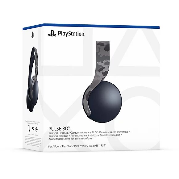 Sony PlayStation PULSE 3D-Wireless-Headset - Grey Camouflage