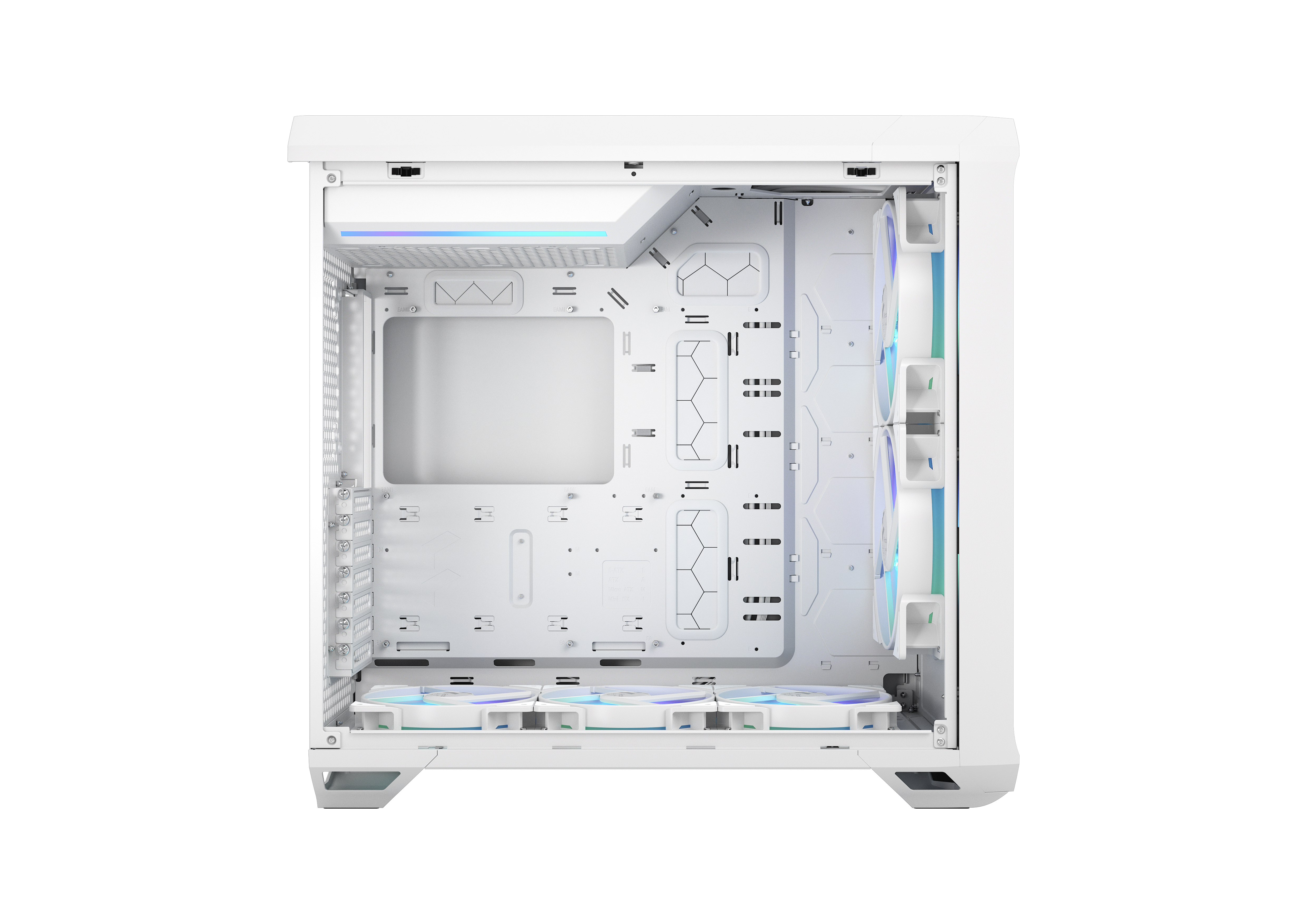 Fractal Design Torrent RGB White TG Clear Tint Gaming Gehäuse